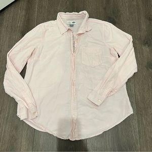 Pink button down